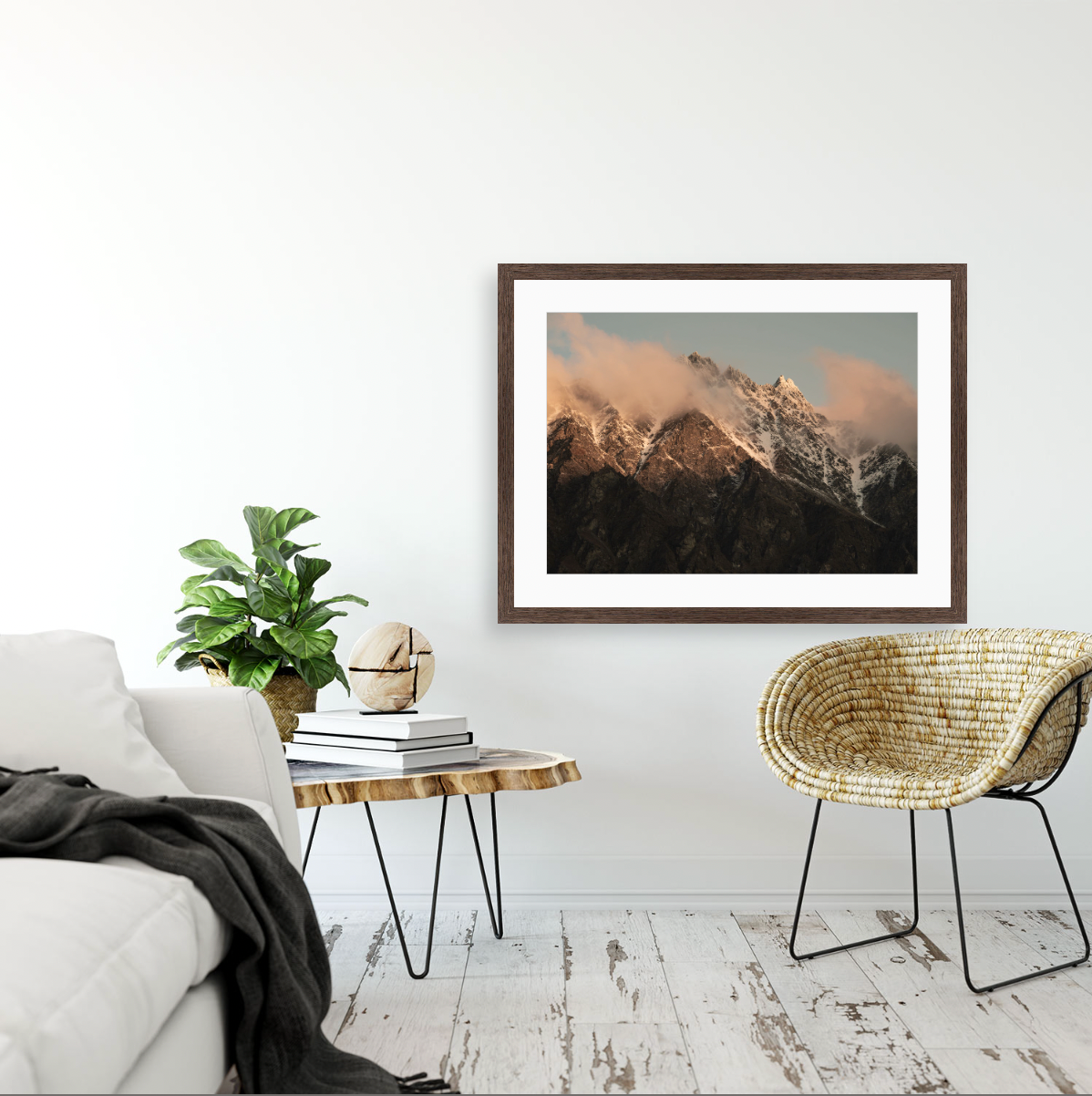 Australasia III {Wood frame}