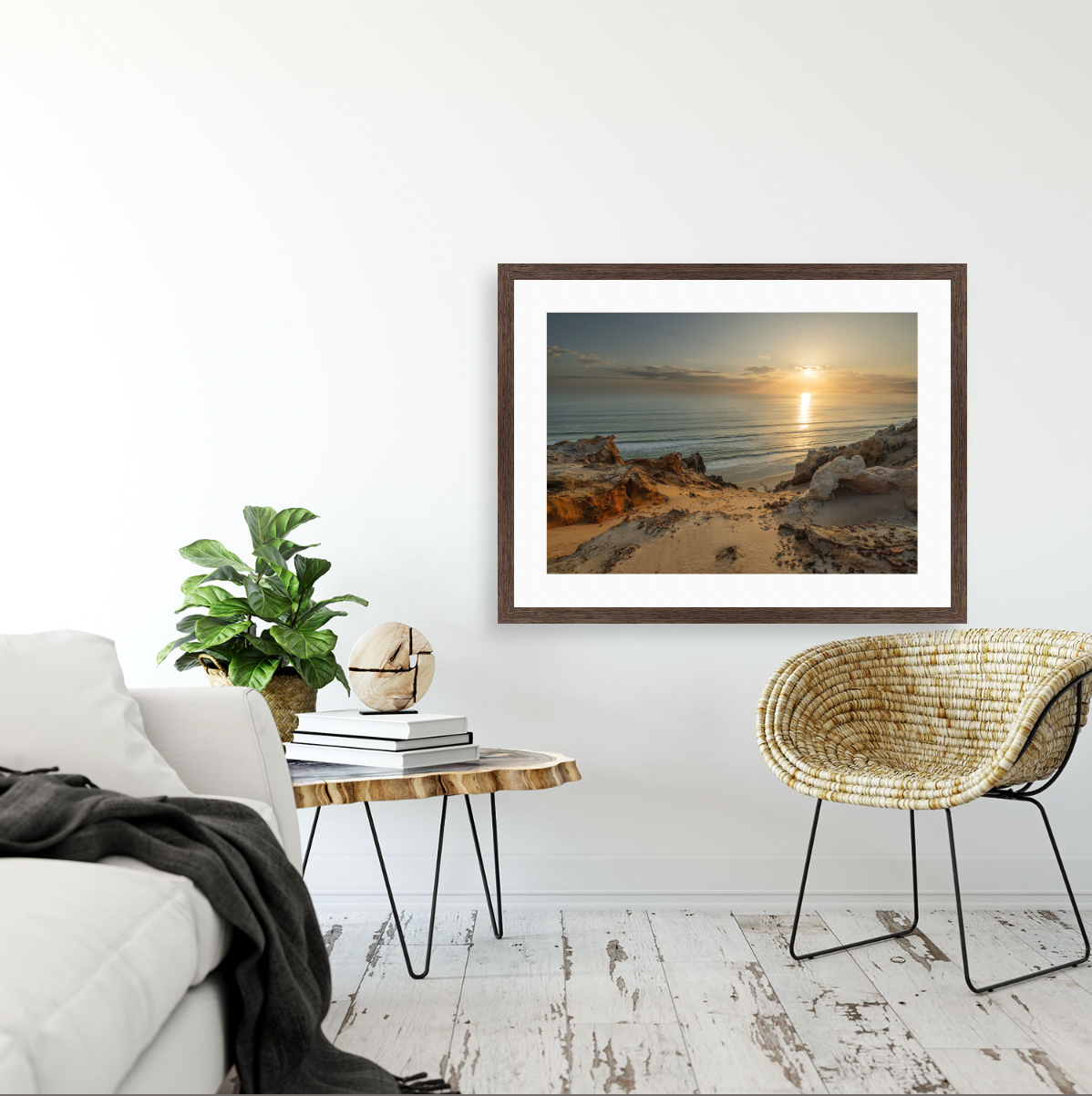 Australasia II {Wood frame}