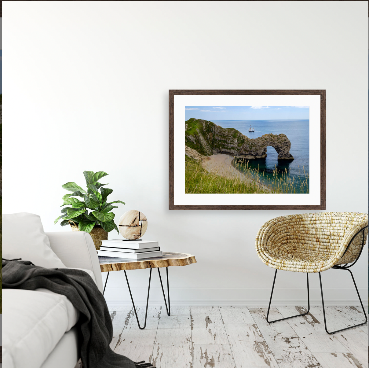Durdle Door {Hand-finished-frames}