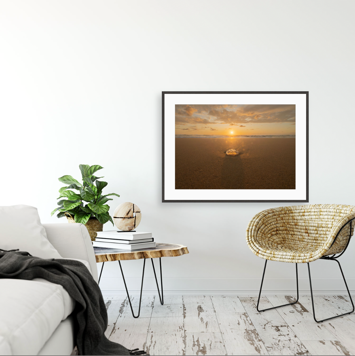 Australasia I {Gallery frame}